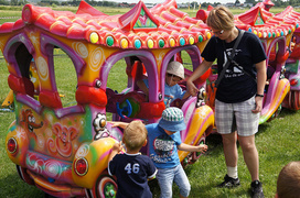 Rodzinnie na lotnisku