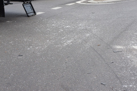 Kazimierzowo: oplem wjechał wprost pod ciężarówkę