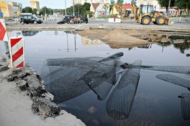 Awaria w centrum. \"504\" pod wodą