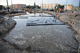 Awaria w centrum. \"504\" pod wodą