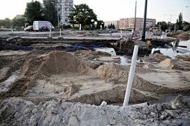Awaria w centrum. \"504\" pod wodą
