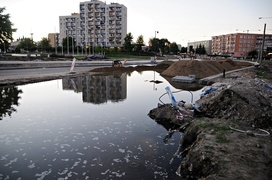 Awaria w centrum. \"504\" pod wodą