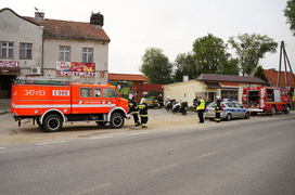 Pogrodzie: matizem staranował yarisa