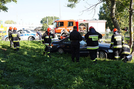 Wypadek na skrzyżowaniu