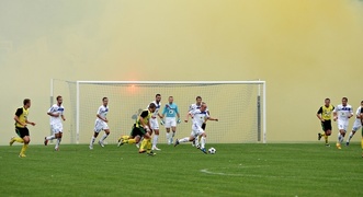 Olimpia pokonała Siarkę (piłka nożna)