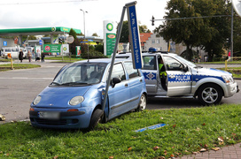 Płk. Dąbka: zderzenie matiza z mondeo