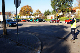 Kamera \"patrzy\" na skrzyżowanie