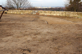 Taras na Gęsiej Górze już prawie gotowy