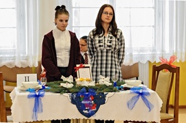 Uczniowskie kreacje wigilijne