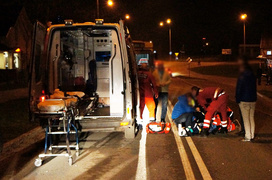 Niepodległości: potrącenie dziecka na pasach