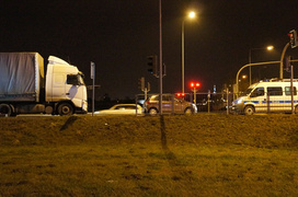 Groźne zdarzenie na obwodnicy