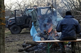 W błocie i deszczu, tak dla zabawy