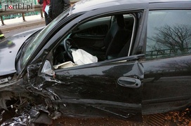 Zderzenie dwóch pojazdów