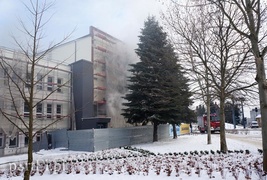 Pożar w szkole muzycznej