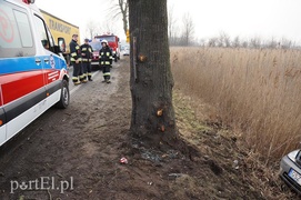 Karczowiska Górne: fordem w drzewo