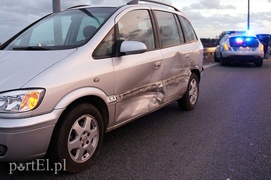 Węzeł Wschód: zderzenie czterech pojazdów