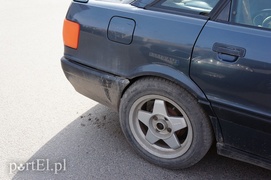 Odzieżowa: zderzenie rowerzysty z audi