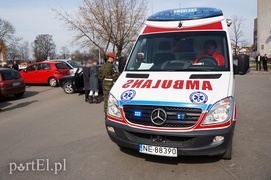 Odzieżowa: zderzenie rowerzysty z audi