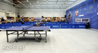 Nowa sala tenisistów stołowych