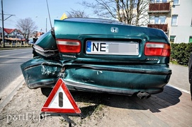 Kolizja na Płk. Dąbka