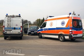 Żuławska: zderzenie przed przejazdem kolejowym