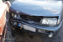 Wypadek na zjeździe z mostu