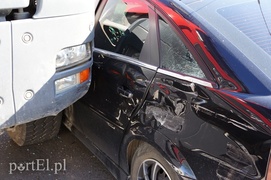 Groźne zderzenie. Grunwaldzka zakorkowana