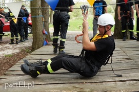 Strażacy na linach
