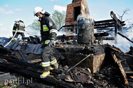 Raczki Elbląskie: spłonął zabytkowy dom