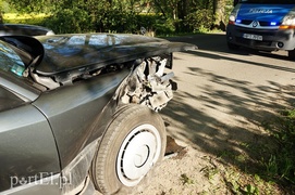 Zderzenie na wylocie z Elbląga