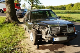 Zderzenie na wylocie z Elbląga