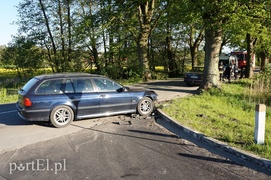 Zderzenie na wylocie z Elbląga