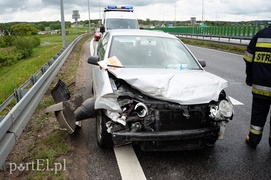 Węzeł Wschód: volkswagenem w barierę