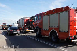 Czołowe zderzenie w Nowinie