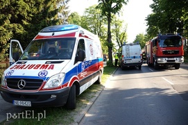 Groźne zderzenie na Grottgera