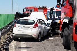 Wypadek na obwodnicy: dwie osoby ranne