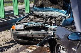 Wypadek na obwodnicy: dwie osoby ranne