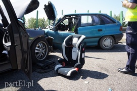 Wypadek na obwodnicy: dwie osoby ranne