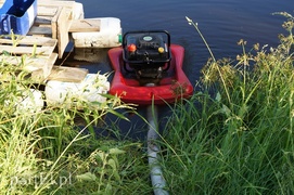 Witkiewicza: pożar domu