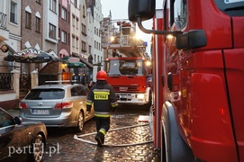Garbary: pożar w mieszkaniu