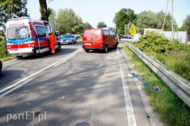 Groźne zderzenie w Szopach