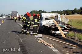 Groźne zderzenie na S7