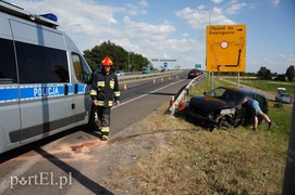 Wypadek na obwodnicy: cztery osoby w szpitalu