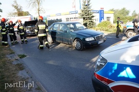 Wypadek na Warszawskiej: jedna osoba w szpitalu