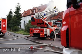 Pożar przy Sadowej