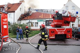 Pożar przy Sadowej