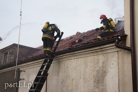 Pożar przy Sadowej