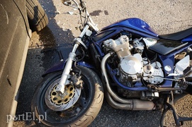Wypadek w Kazimierzowie: ranny motocyklista w szpitalu