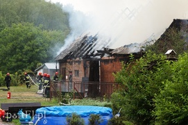 Pożar w Bażantarni