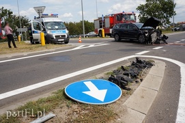 Zderzenie na skrzyżowaniu w Kazimierzowie